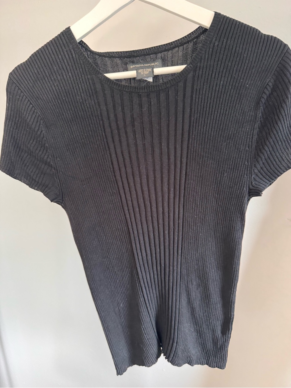 Vintage Y2K Banana Republic silk ribbed sweater